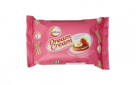 Sunfeast Dream Cream Strawberry Vanilla  Pack  120 grams